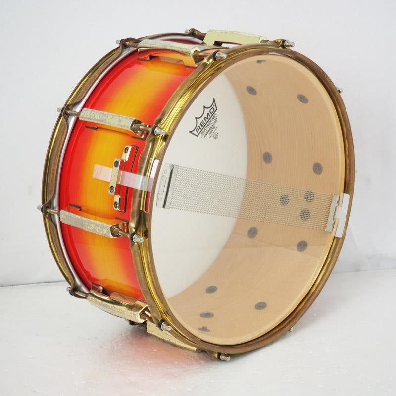 USED_CL-5314D-BR_[Custom_Classic_One_Pice_Maple_14×6_5___#121_Cherry_Sunburst_Lacquer_Made_In_Japan]_05