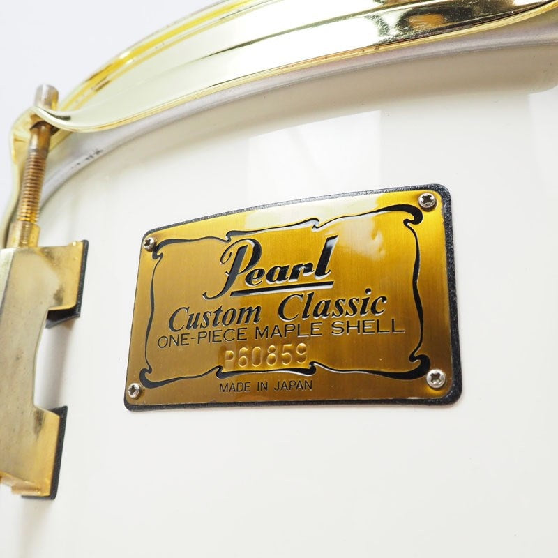 USED_CL-5314_[Custom_Classic_One_Pice_Maple_14×5_5_#109_Pure_white_Lacquer_Made_In_Japan]_03