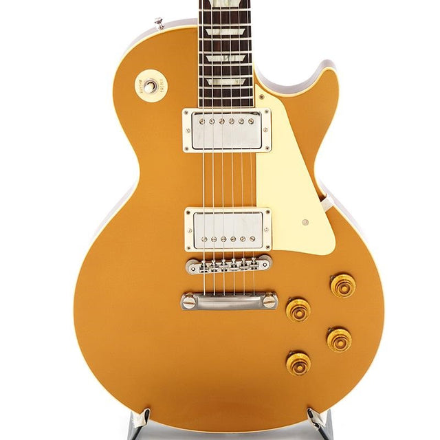 USED_Custom_Shop_1957_Les_Paul_Gold_Top_Reissue_VOS_Neck_Repair_Double_Gold_Faded_Cherry_Back_[SN__731682]_01