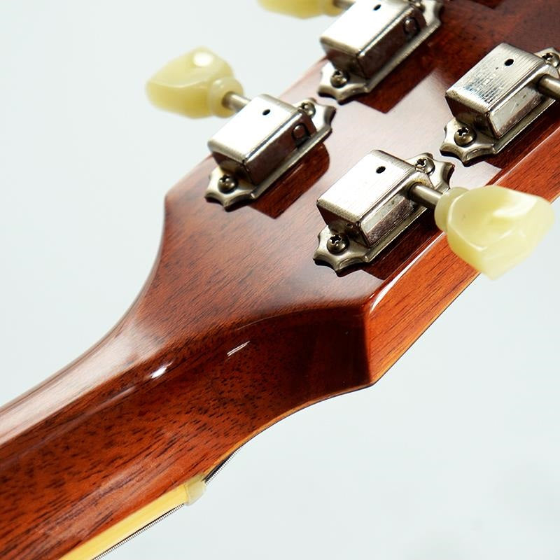 USED_Custom_Shop_1957_Les_Paul_Gold_Top_Reissue_VOS_Neck_Repair_Double_Gold_Faded_Cherry_Back_[SN__731682]_09