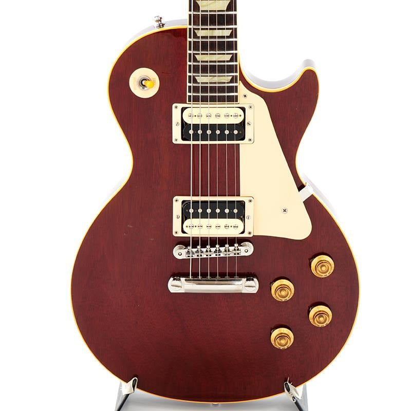 USED_Custom_Shop_Les_Paul_Classic_All_Mahogany_Cherry_1994_[SN__4_9123]_01