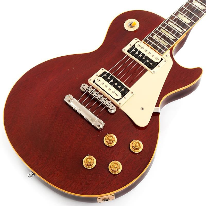 USED_Custom_Shop_Les_Paul_Classic_All_Mahogany_Cherry_1994_[SN__4_9123]_06