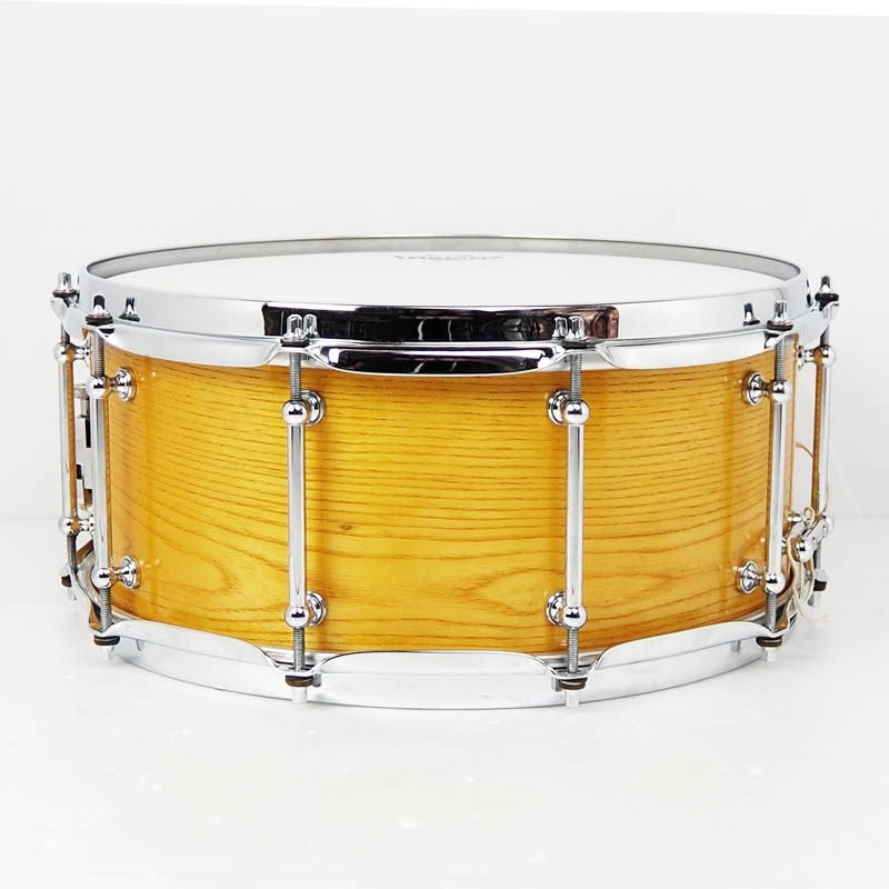 USED_Custom_Solid_Oak_Snare_14x6_5_02