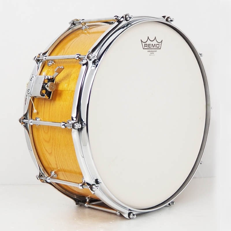 USED_Custom_Solid_Oak_Snare_14x6_5_04