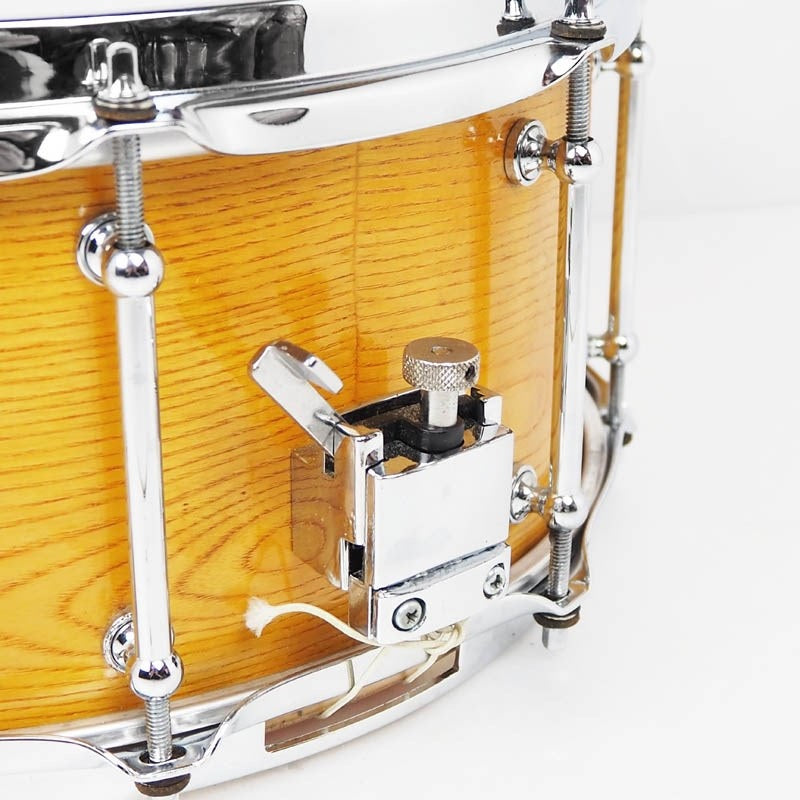 USED_Custom_Solid_Oak_Snare_14x6_5_06
