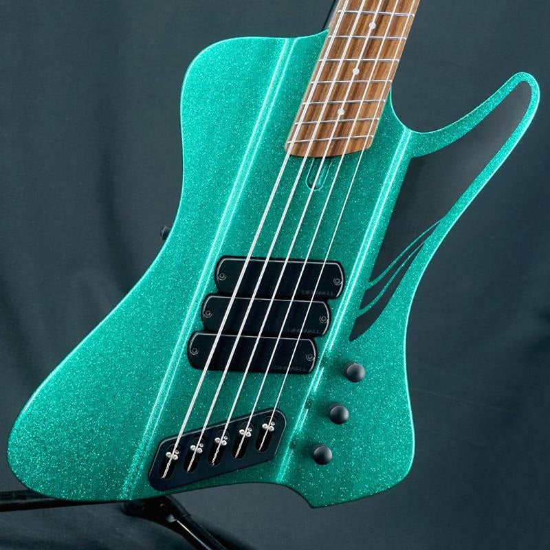 USED_D-Roc_Standard_5strings_(Gloss_Metalflake_Aquamarine)_01