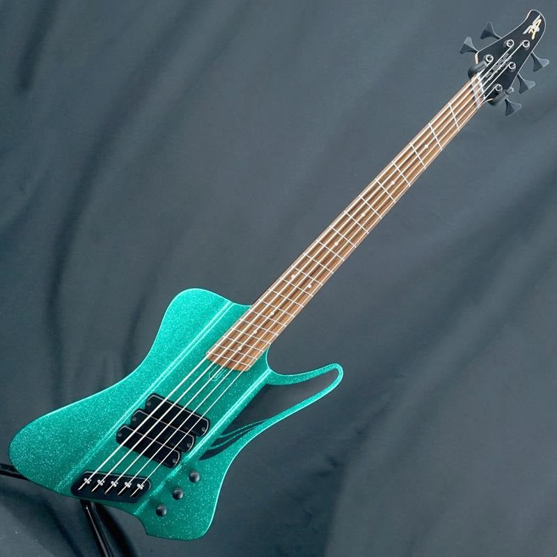 USED_D-Roc_Standard_5strings_(Gloss_Metalflake_Aquamarine)_03
