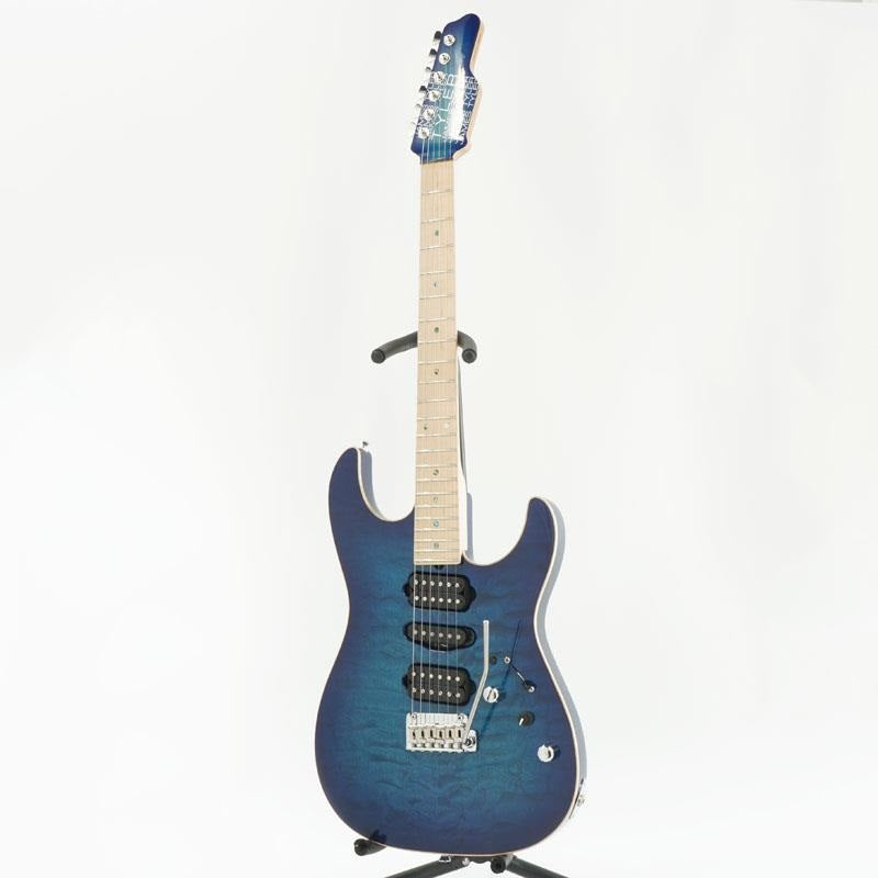 USED_JAPAN_Studio_Elite_HD_Quilt_Maple_Top_Mamywo_Maple_(Transparent_Blue_Burst)_[SN__J24139]_02