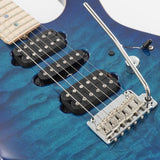 USED_JAPAN_Studio_Elite_HD_Quilt_Maple_Top_Mamywo_Maple_(Transparent_Blue_Burst)_[SN__J24139]_09