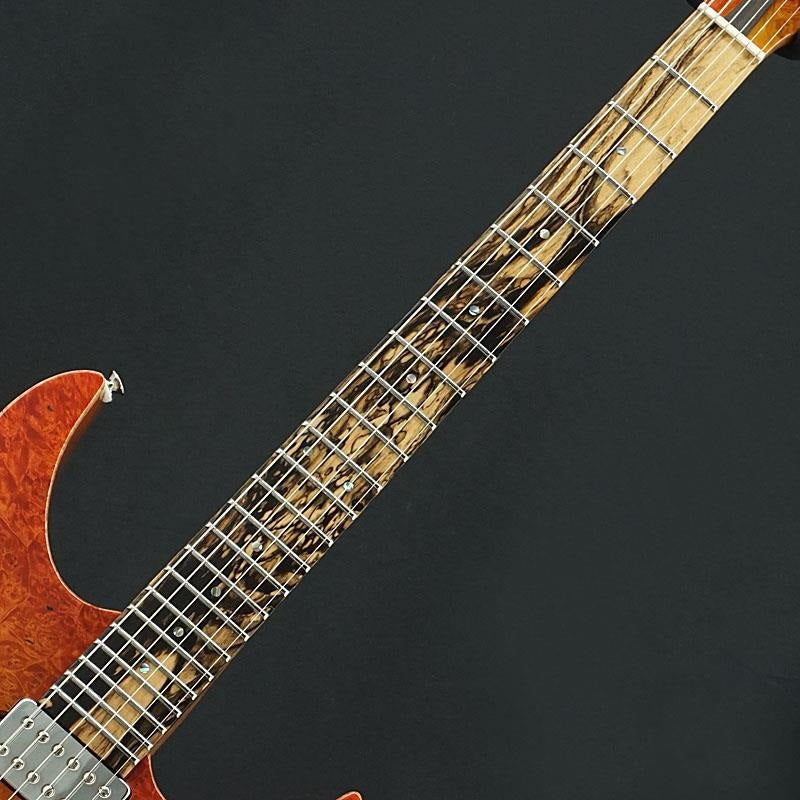 USED_Koca_Guitars_Light，_6_String_(Burl_Maple_Top___Pale_Moon_Ebony___Birds_Eye_Maple_Neck)_05