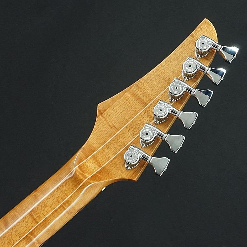 USED_Koca_Guitars_Light，_6_String_(Burl_Maple_Top___Pale_Moon_Ebony___Birds_Eye_Maple_Neck)_08