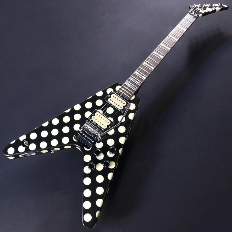 USED_Limited_Edition_Randy_Rhoads_Tribute_Flying_V_(Polka_Dots)_02
