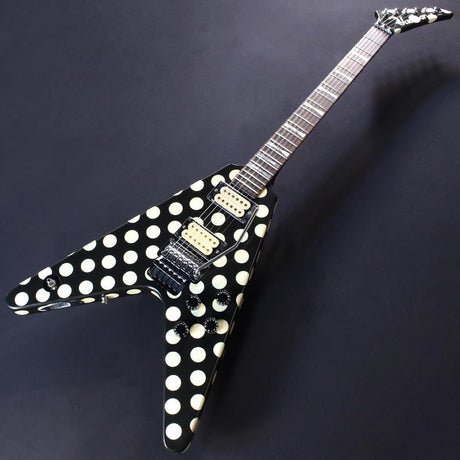 USED_Limited_Edition_Randy_Rhoads_Tribute_Flying_V_(Polka_Dots)_02