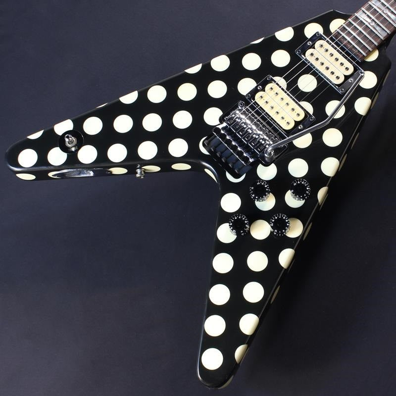 USED_Limited_Edition_Randy_Rhoads_Tribute_Flying_V_(Polka_Dots)_03