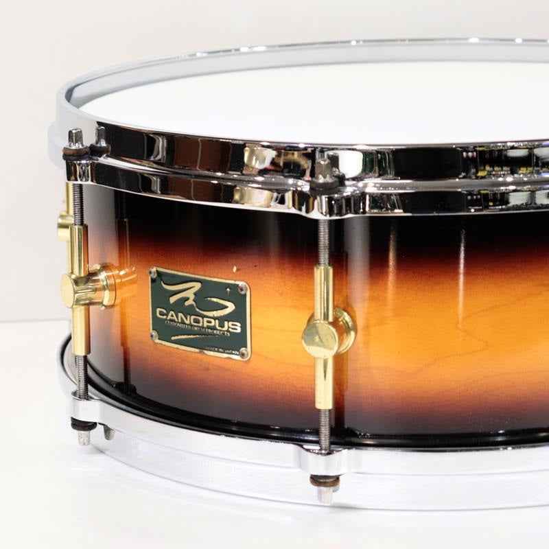 USED_M-1465_[The_Maple_Snare_Drum_14__x_6_5__-_Tobacco_Burst_LQ]_02