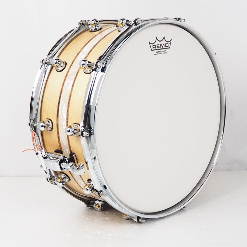 USED_MCCM1465S_C_#1001_[Music_City_Custom_USA_Solid_Shell_Snare_Drums，_Maple_14×6_5]_04