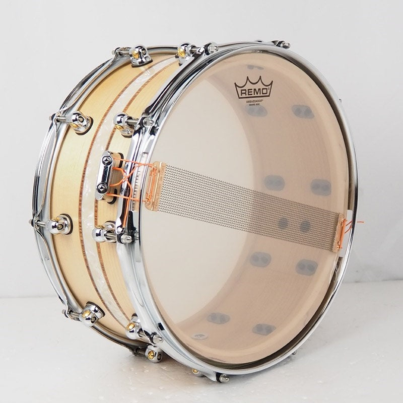 USED_MCCM1465S_C_#1001_[Music_City_Custom_USA_Solid_Shell_Snare_Drums，_Maple_14×6_5]_05