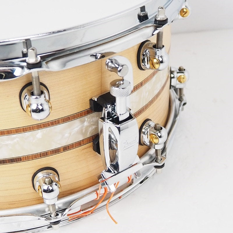 USED_MCCM1465S_C_#1001_[Music_City_Custom_USA_Solid_Shell_Snare_Drums，_Maple_14×6_5]_06