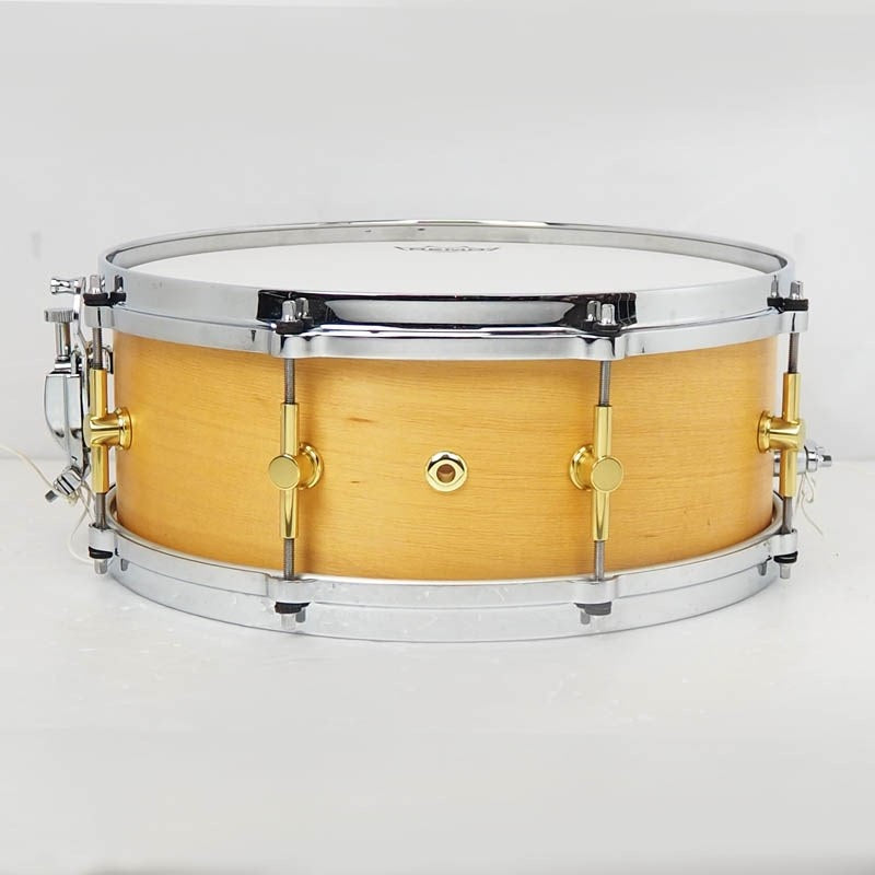 USED_MO_Snare_Drum_14×5_5_w_Die_Cast_Hoops_-_Natural_Oil_[MO-1455DH]_02