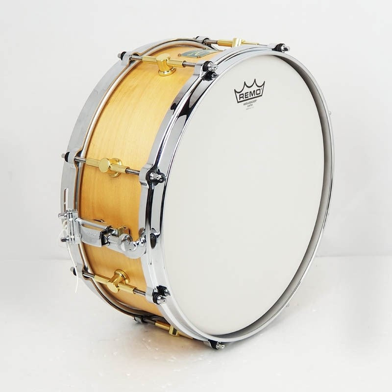 USED_MO_Snare_Drum_14×5_5_w_Die_Cast_Hoops_-_Natural_Oil_[MO-1455DH]_04