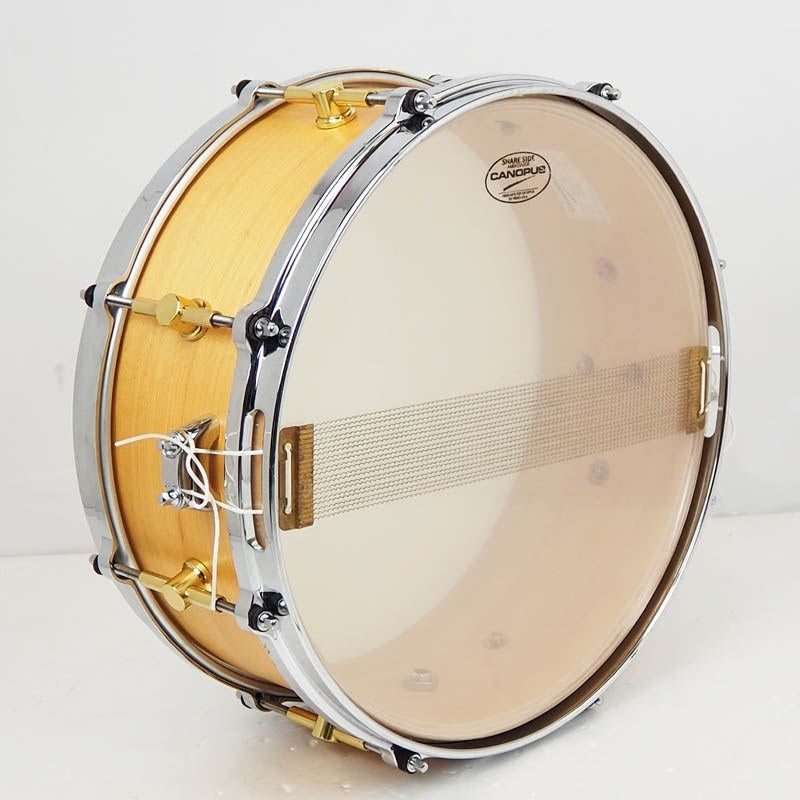 USED_MO_Snare_Drum_14×5_5_w_Die_Cast_Hoops_-_Natural_Oil_[MO-1455DH]_05