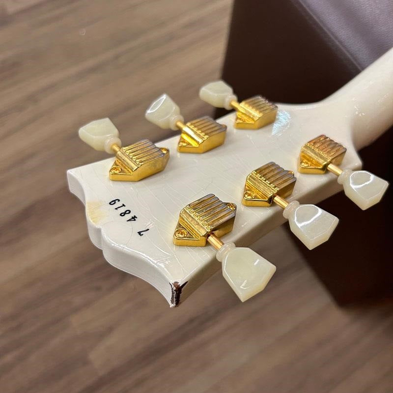 USED_Murphy_Lab_1957_Les_Paul_Custom_Reissue_3-Pickup_w_Bigsby_Ultra_Light_Aged_(Polaris_White)_[SN_7_4819]_09