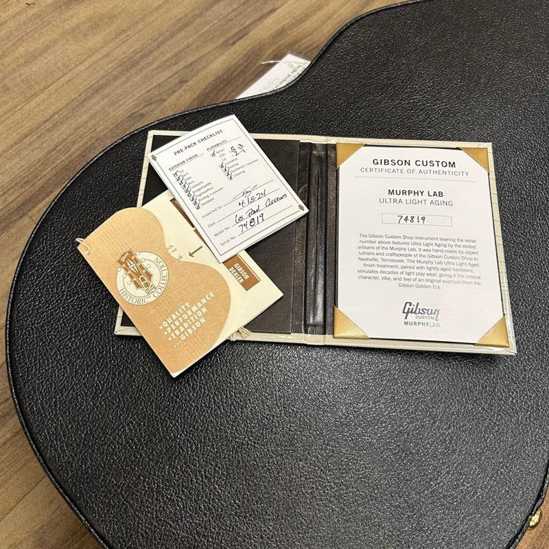 USED_Murphy_Lab_1957_Les_Paul_Custom_Reissue_3-Pickup_w_Bigsby_Ultra_Light_Aged_(Polaris_White)_[SN_7_4819]_11