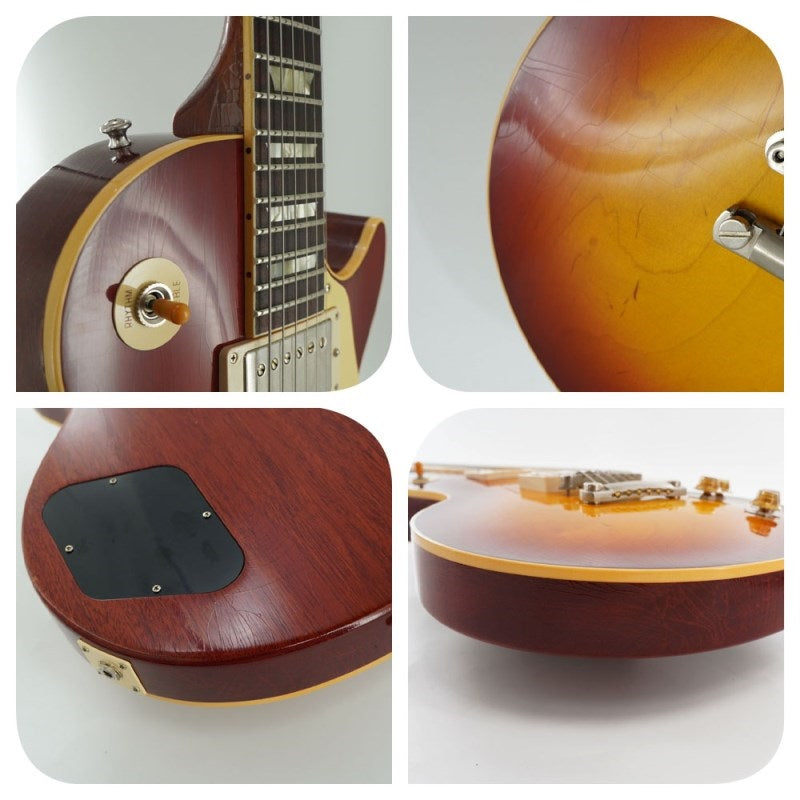 USED_Murphy_Lab_1958_Les_Paul_Standard_Reissue_Washed_Cherry_Sunburst_Ultra_Light_Aged【SN__8_21706】_10