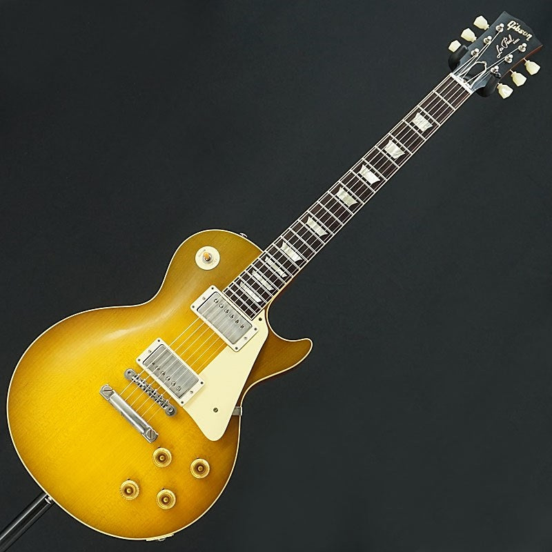 USED_Murphy_Lab_1958_Les_Paul_Standard_Reissue_(Green_Lemon_Fade_Ultra_Light_Aged)_[SN_8_21582]_03