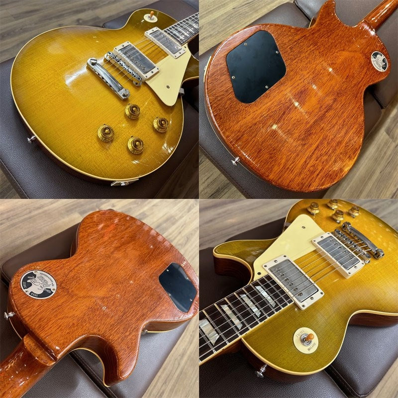 USED_Murphy_Lab_1958_Les_Paul_Standard_Reissue_(Green_Lemon_Fade_Ultra_Light_Aged)_[SN_8_21582]_09