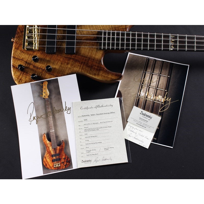 USED_NYC_Roger_Sadowsky_Select_Standard_4st_24F_Koa_Top_'15_11