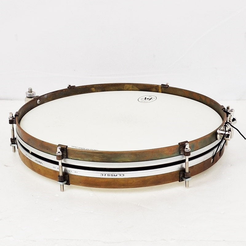 USED_Pancake_14_x_1_5_Raw_Brass_Snare_Drum_[Single_Tension，_No_Lugs，_with_Brass_Single_Hoops]_04