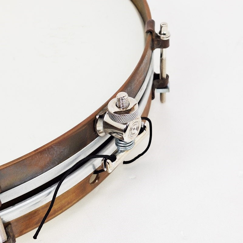 USED_Pancake_14_x_1_5_Raw_Brass_Snare_Drum_[Single_Tension，_No_Lugs，_with_Brass_Single_Hoops]_06