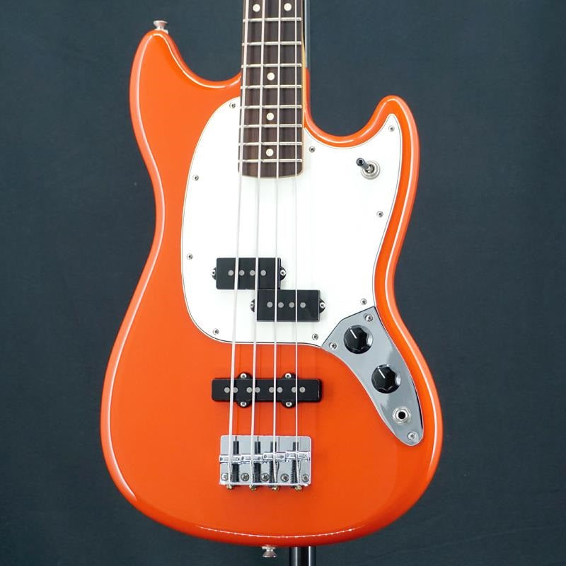USED_Player_II_Mustang_Bass_PJ_(Coral_Red_Rosewood)_01