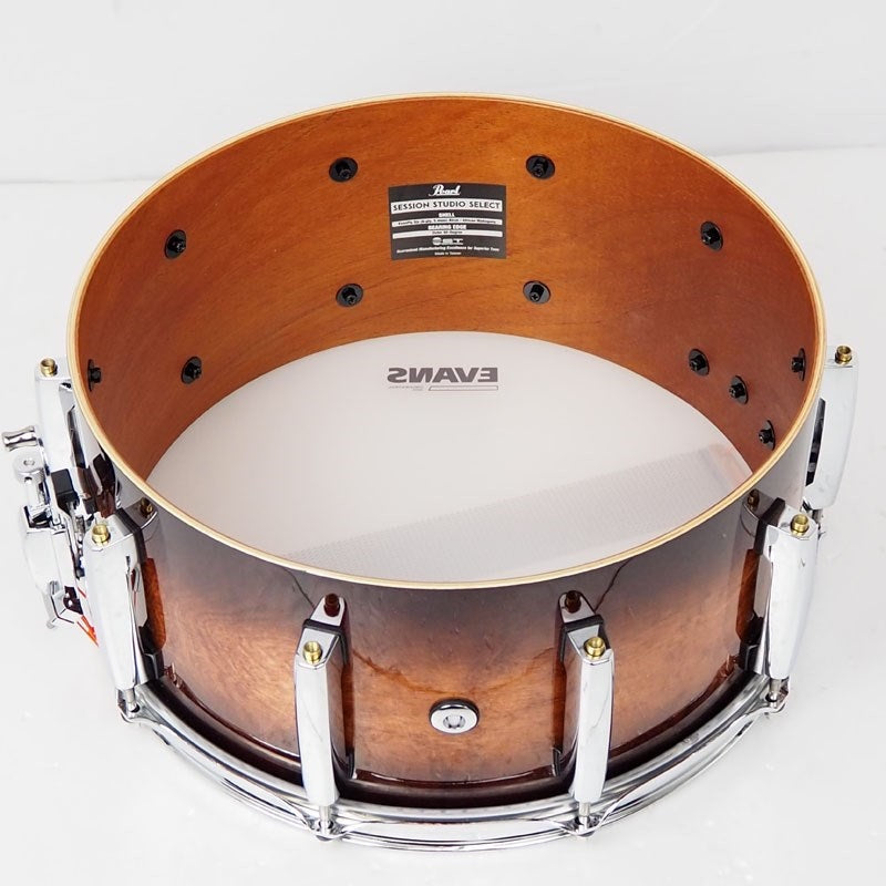 USED_STS1465S_C_[Session_Studio_Select_14×6_5_Snare_Drum__#314_Gloss_Barnwood_Brown]_09