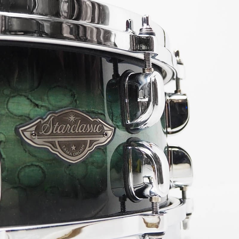 USED_Starclassic_Performer_Snare_Drum_14×5_5_-_Molten_Steel_Blue_Burst_[MBSS55-MSL]_05