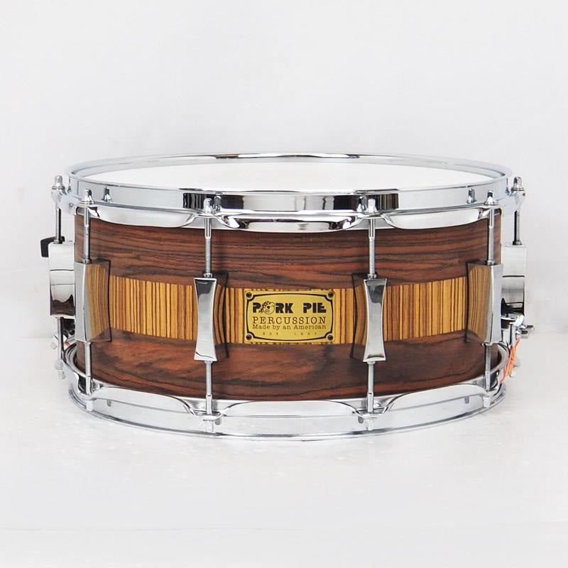 USED_USA_Custom_8-ply_Maple_Snare_Drum_14x6_5__-_Rosewood_&_Zebrawood_01