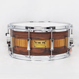 USED_USA_Custom_8-ply_Maple_Snare_Drum_14x6_5__-_Rosewood_&_Zebrawood_01