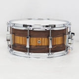 USED_USA_Custom_8-ply_Maple_Snare_Drum_14x6_5__-_Rosewood_&_Zebrawood_02