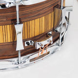 USED_USA_Custom_8-ply_Maple_Snare_Drum_14x6_5__-_Rosewood_&_Zebrawood_07