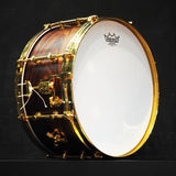 USED_Used_Lang_Percussion_Billy_Gladstone_Cocobolo_Solid_Shell_Snare_Drum_14x7__Gold_Hardware_3-Way_Tuning_03