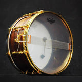 USED_Used_Lang_Percussion_Billy_Gladstone_Cocobolo_Solid_Shell_Snare_Drum_14x7__Gold_Hardware_3-Way_Tuning_04