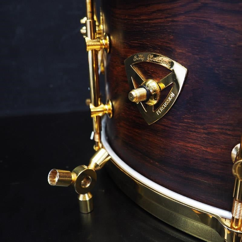 USED_Used_Lang_Percussion_Billy_Gladstone_Cocobolo_Solid_Shell_Snare_Drum_14x7__Gold_Hardware_3-Way_Tuning_06