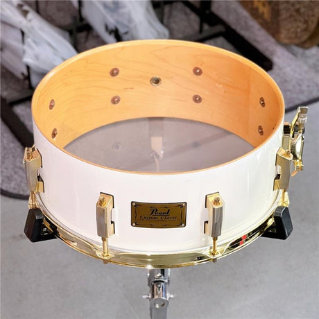 USED_Used_item_CL-5314_[Custom_Classic_One_Pice_Maple_14×5_5_#109_Pure_white_Lacquer][Made_In_Japan]_04