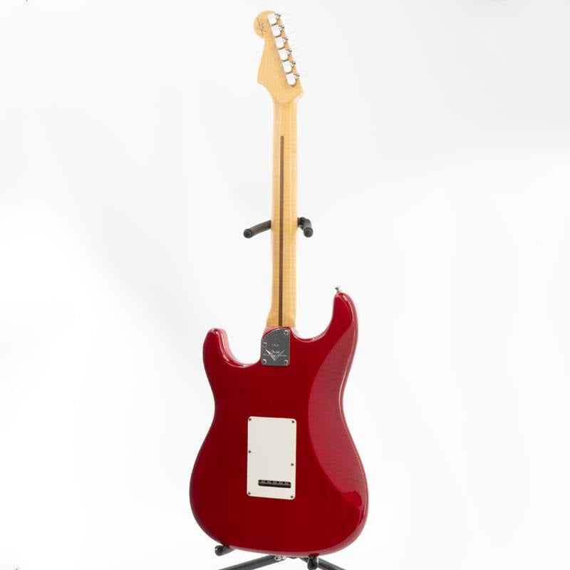 USED_​​2012_Custom_Deluxe_Stratocaster_AAA_Quilted_Maple_Veneer_Top_Abby's_Handwound_PU_(Candy_Red_R)[SN__7916]_04