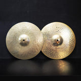 USED_​​80's~90's_K_Z_HiHat_13_Pair_Brilliant_Finish_[Top_864g_Bottom_1372g]_01