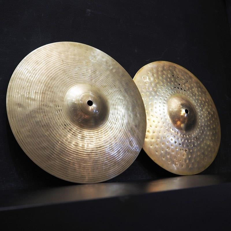 USED_​​80's~90's_K_Z_HiHat_13_Pair_Brilliant_Finish_[Top_864g_Bottom_1372g]_03