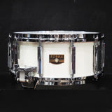 USED_​​80s_AW236_[Artwood_Birch_Snare_Drum_14×6_5_Piano_White]_01