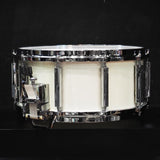 USED_​​80s_AW236_[Artwood_Birch_Snare_Drum_14×6_5_Piano_White]_02