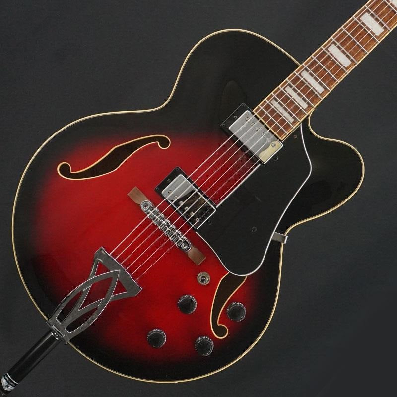 USED_​​AF75-TRS_5B-05_(Transparent_Red_Sunburst)_[SN_PW23040122]_Ibanez_01